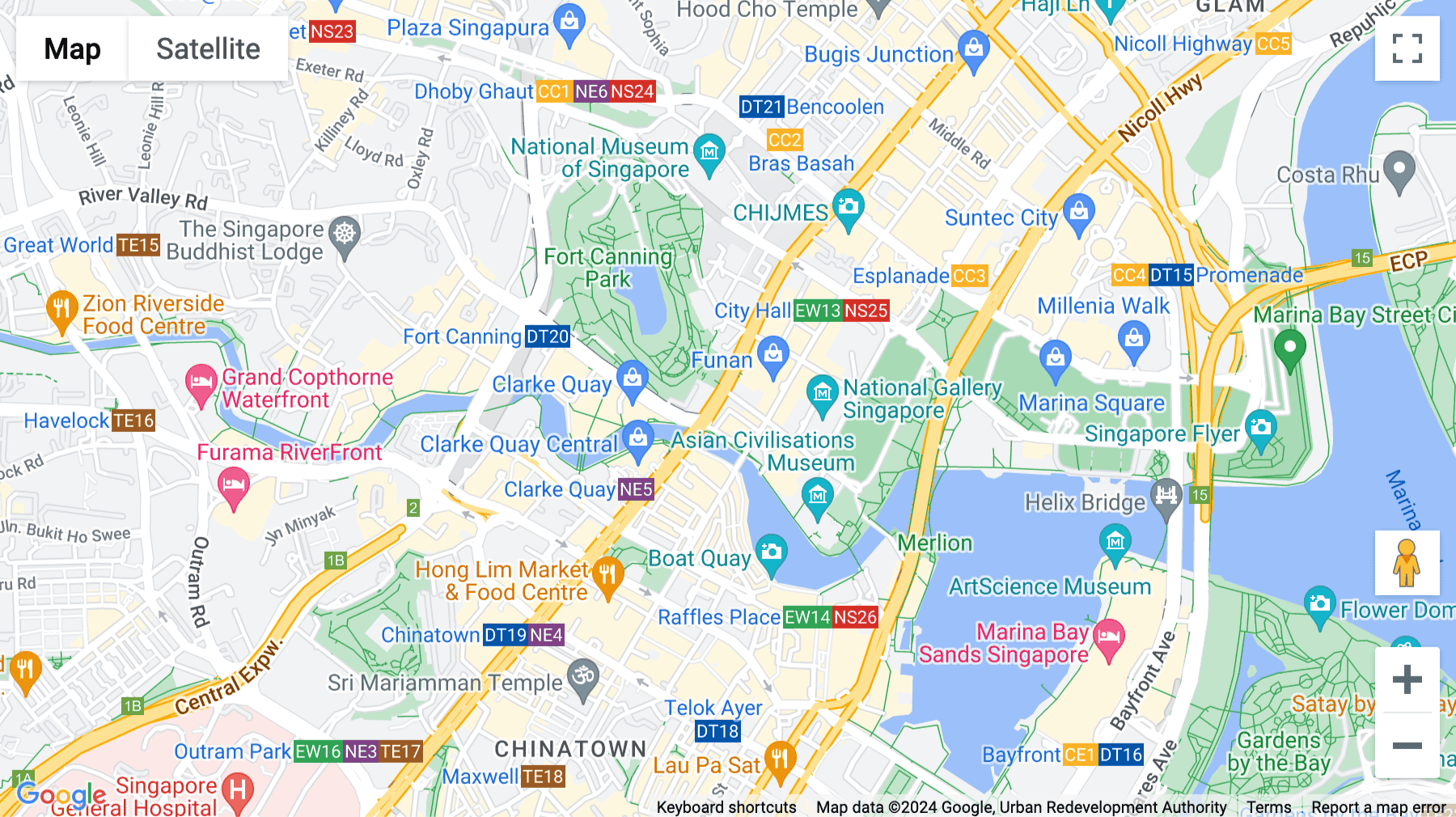 Click for interative map of 75 High Street,, Singapore