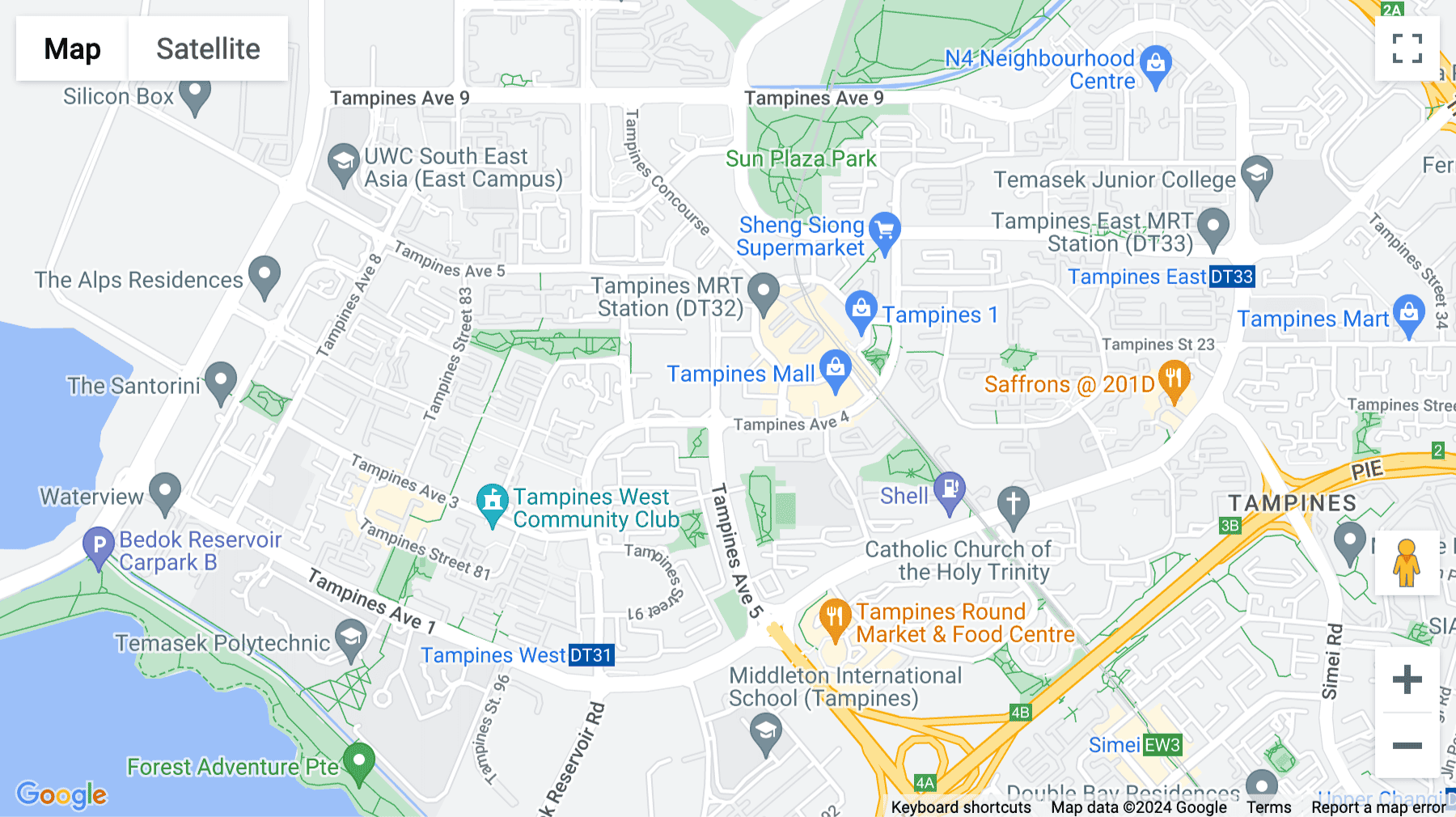 Click for interative map of Level 9 Tampines Junction ,300 Tampines Avenue 5,, Singapore