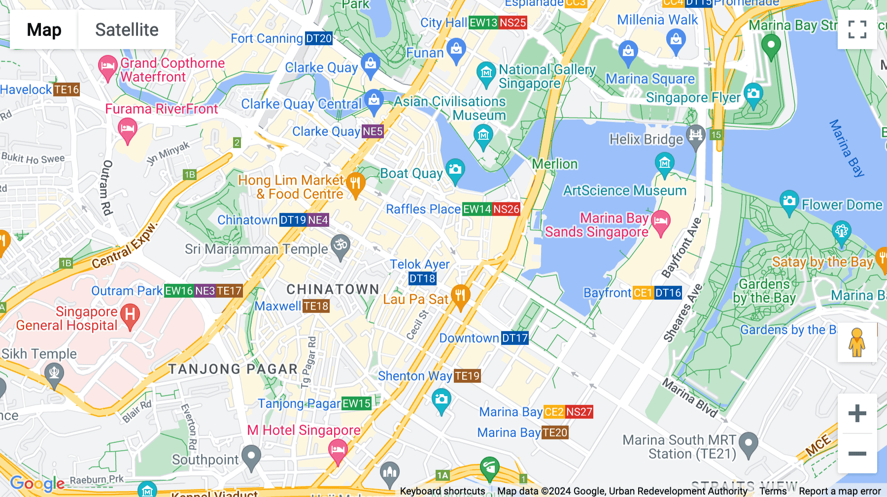 Click for interative map of 3 Church Street, 12-02 Samsung Hub ,, Singapore