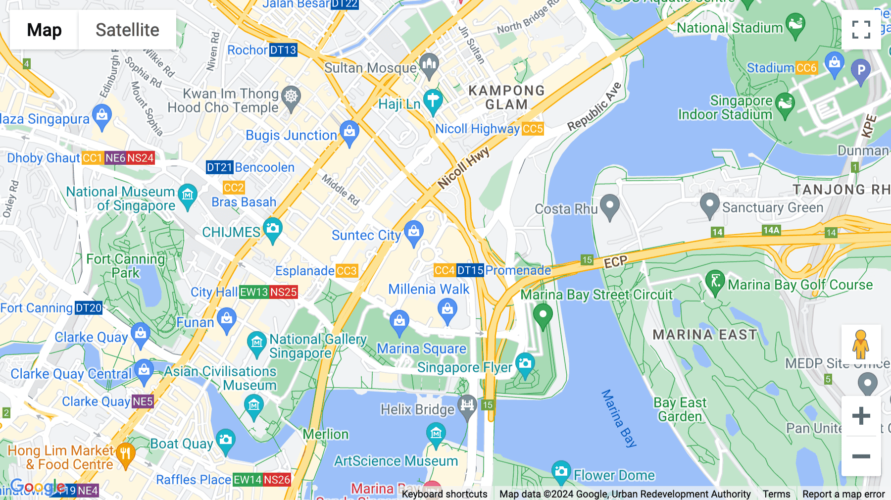 Click for interative map of 9 Temasek Boulevard, 15-03 Suntec Tower 2,, Singapore