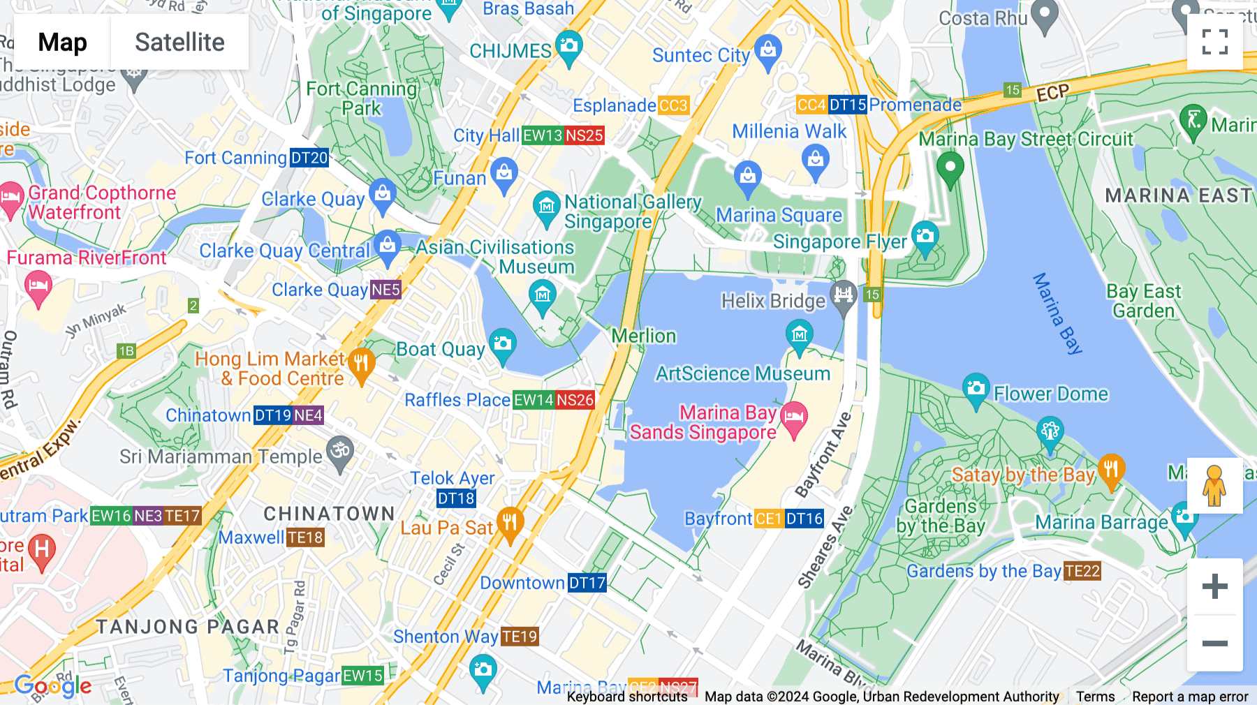 Click for interative map of One Fullerton,1 Fullerton Road 02-01,, Singapore