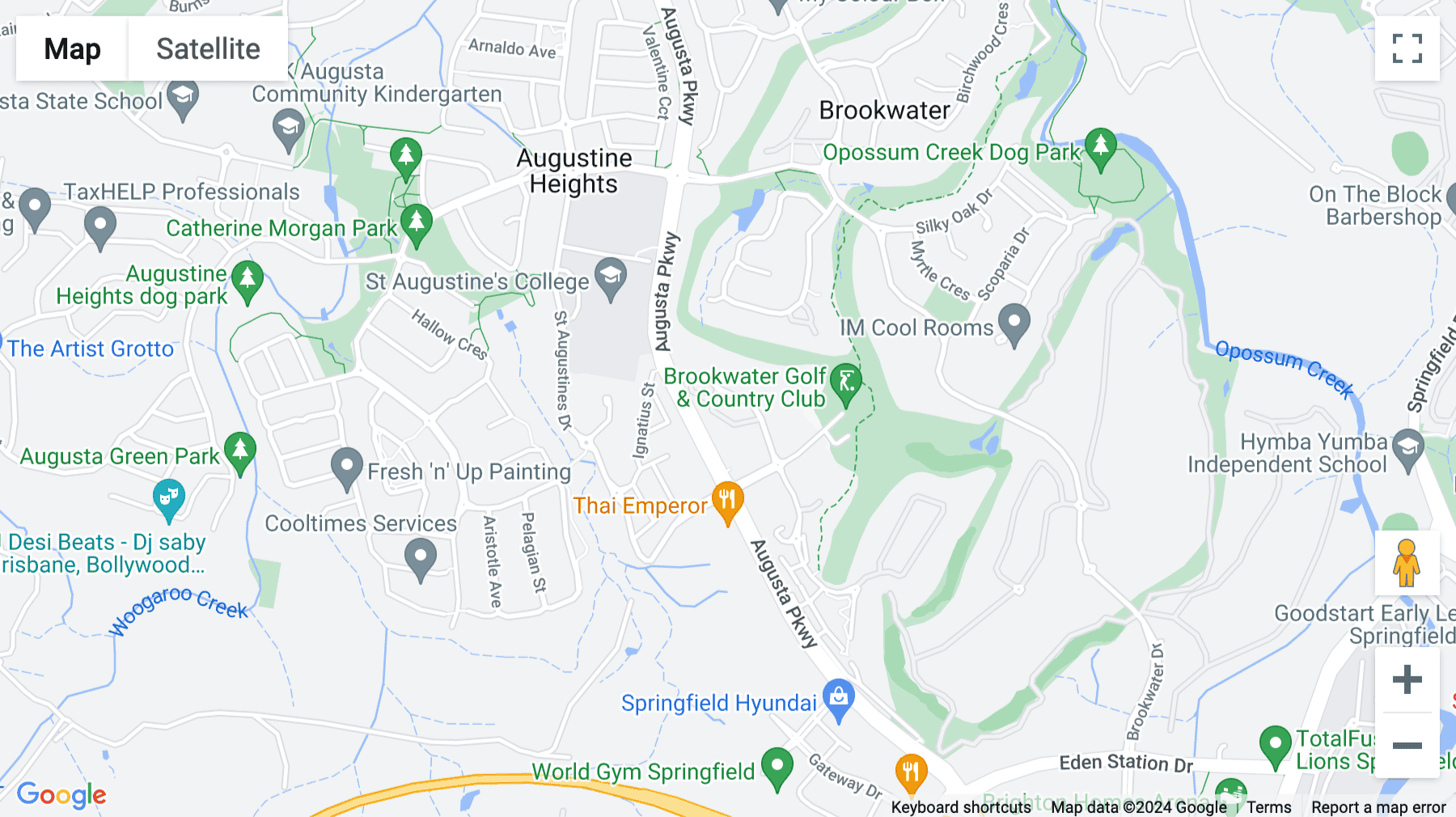 Click for interative map of Building 5, 22 Magnolia Drive, Brookwater, Brisbane