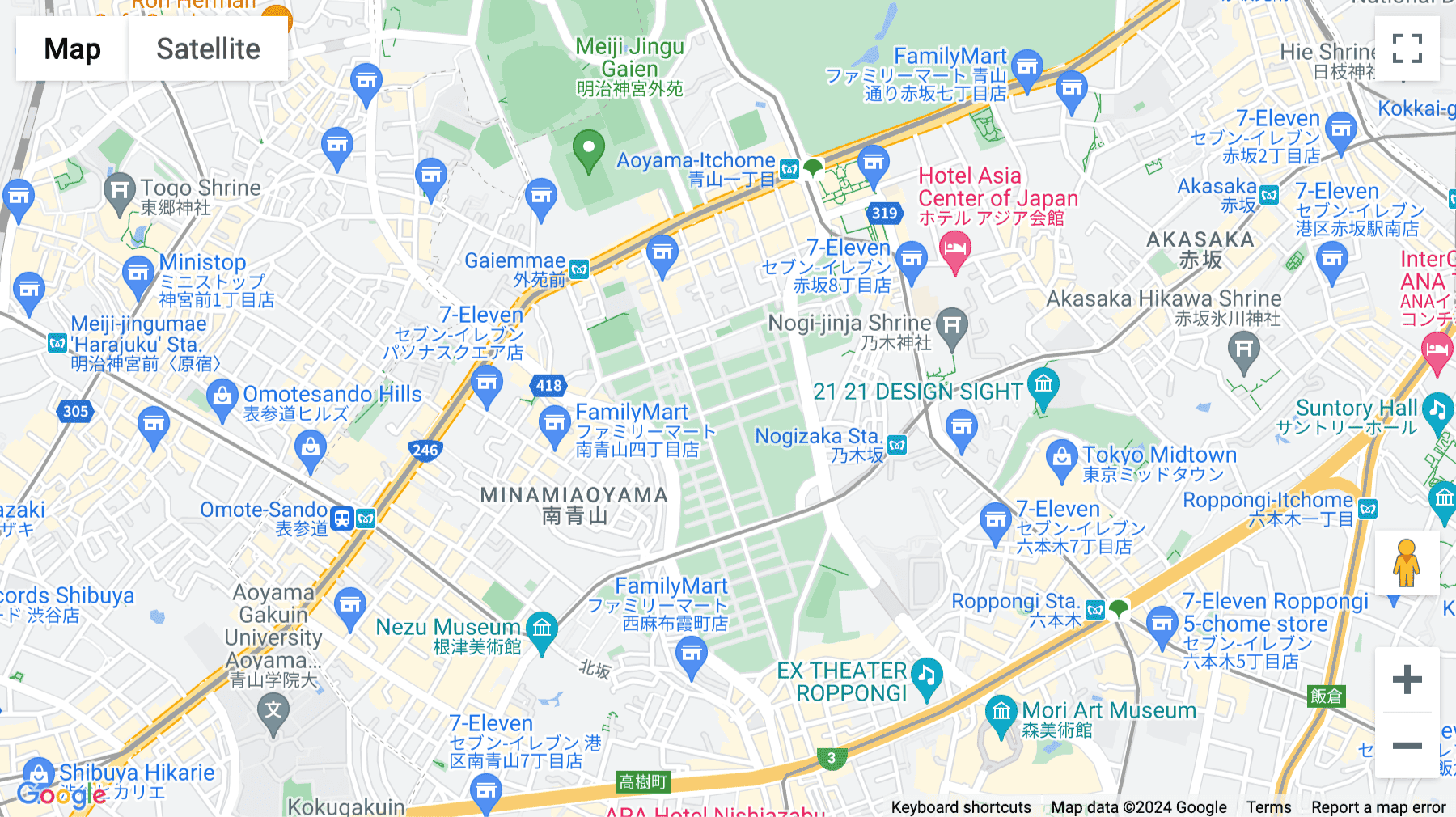 Click for interative map of 3F Minami Aoyama Daiichi Nirasawa Building,3-5-2 Minami Aoyama Minato-ku ,, Tokyo
