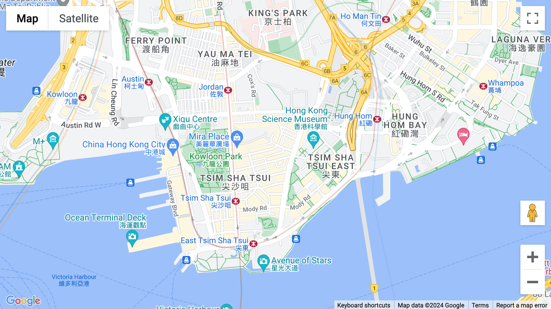 Click for interative map of 1/F, Everglory Centre, 1B Kimberley Street, Tsim Sha Tsui, Hong Kong