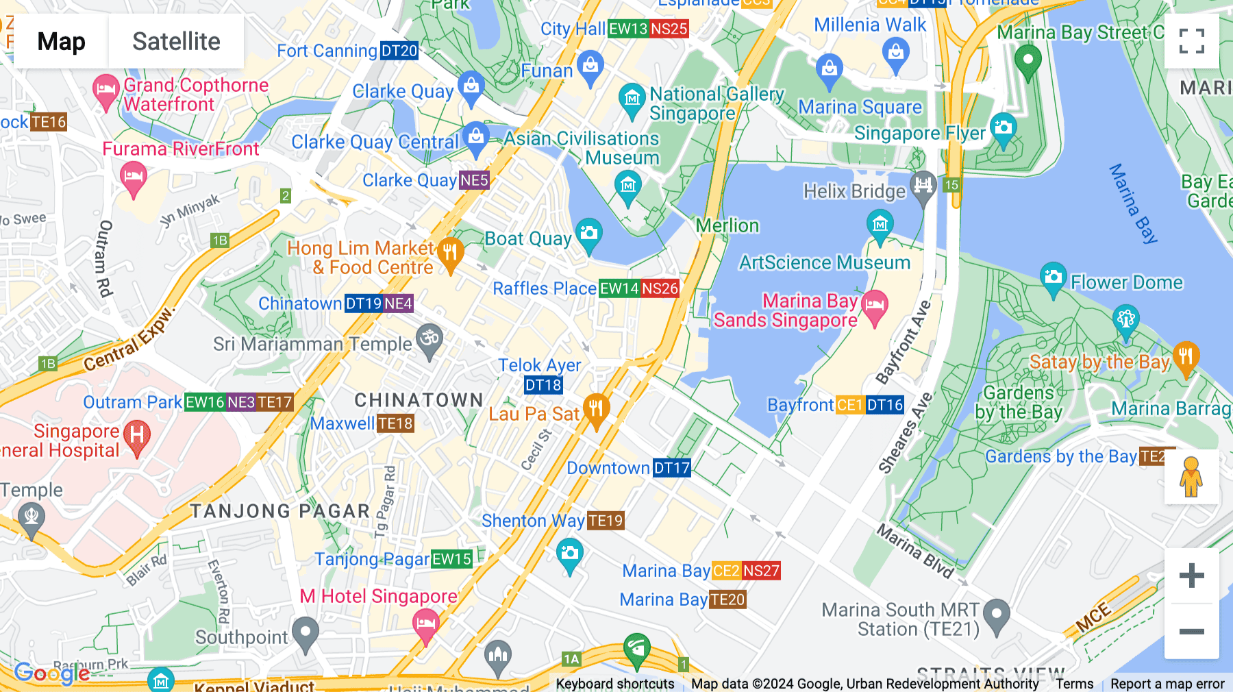 Click for interative map of Level 1-7, Republic Plaza Tower One, 9 Raffles Place, Singapore, Singapore