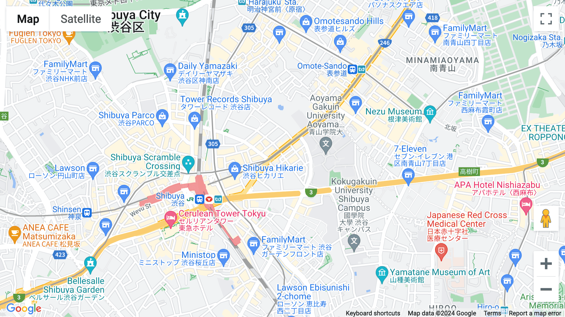 Click for interative map of 2-10-5 Shibuya, Shibuya-ku, Tokyo, Tokyo