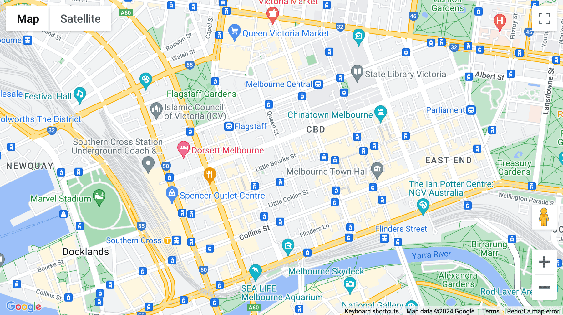 Click for interative map of Levels 11, 14, 200 Queen Street, Melbourne, Melbourne