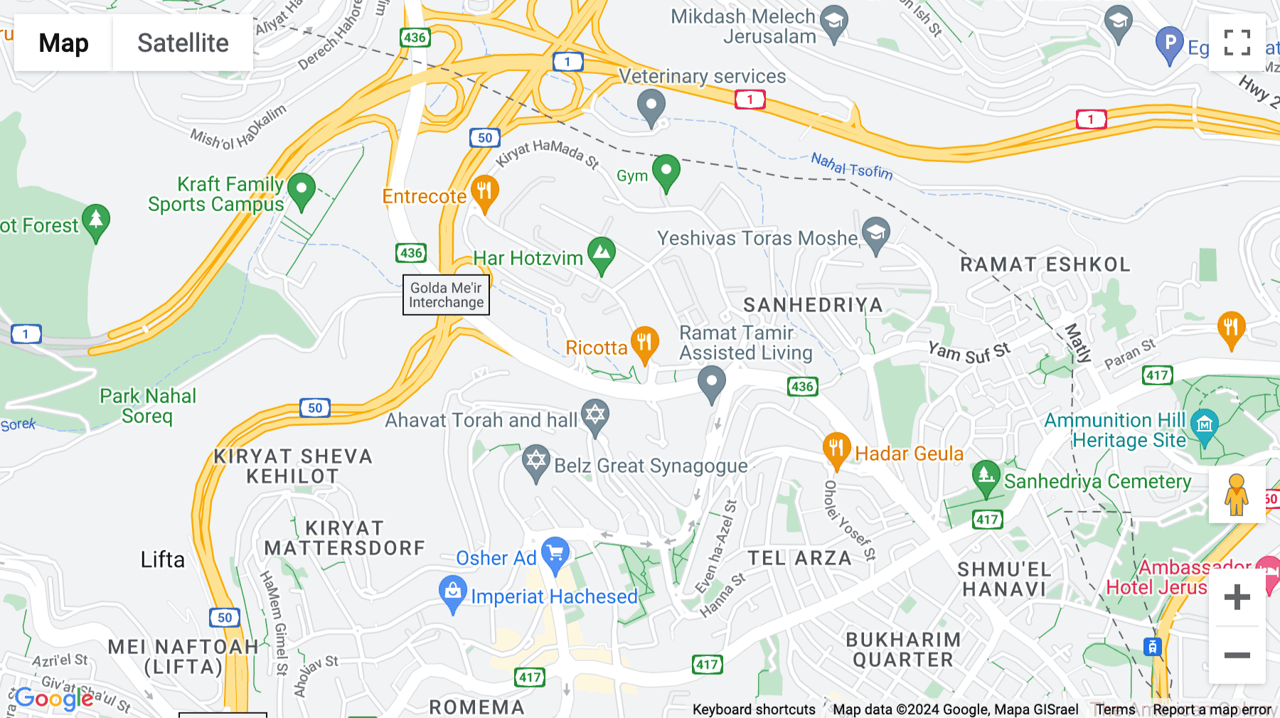 Click for interative map of 3rd Floor, Gati Tower, Kiryat Hamada 3, Har Hotzvim, Jerusalem, Jerusalem