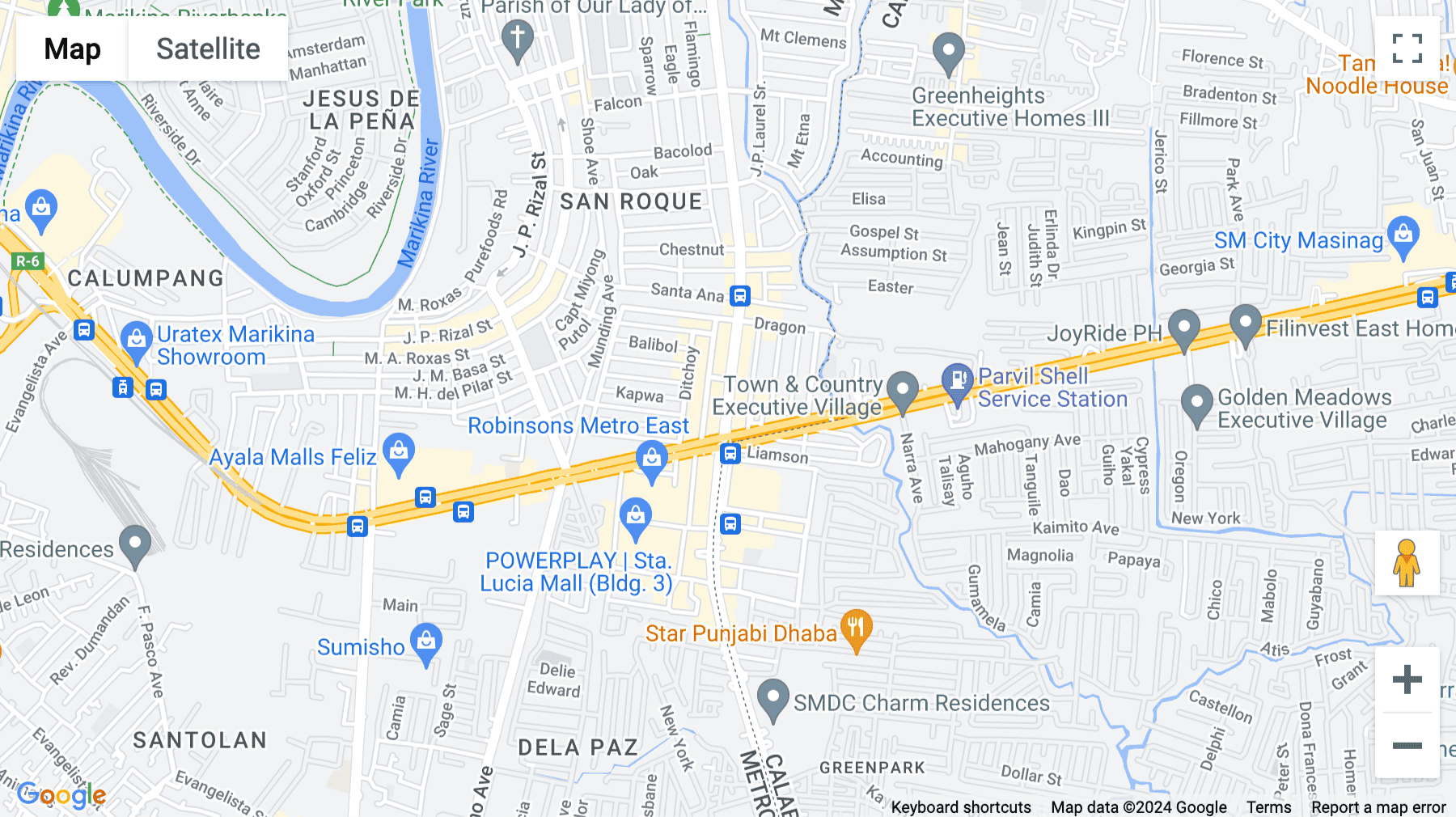 Click for interative map of 2/F Unit 14 Thaddeus Arcade Pitpitan Cor. Gunting Street, San Roque, Marikina, Manila
