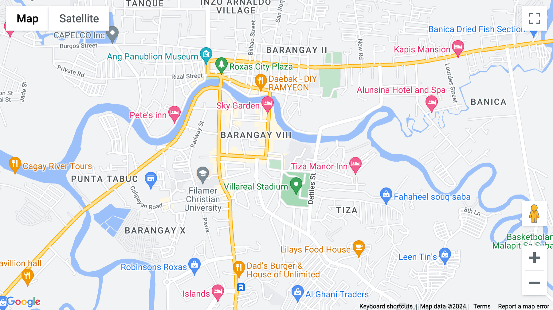 Click for interative map of 2F Room 39 Capiz Government Business Center, Fuentes Drive, Roxas City, Capiz, Bacolod City