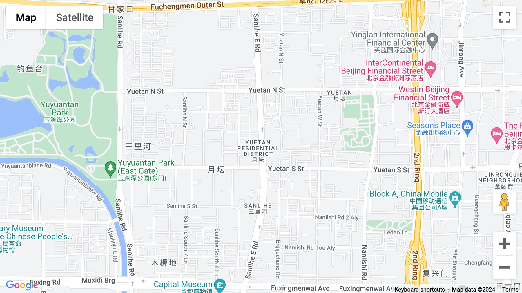 Click for interative map of International Building Haixia, No. 30 Courtyard, Sanlihe East Road, Xicheng District, Beijing, Beijing