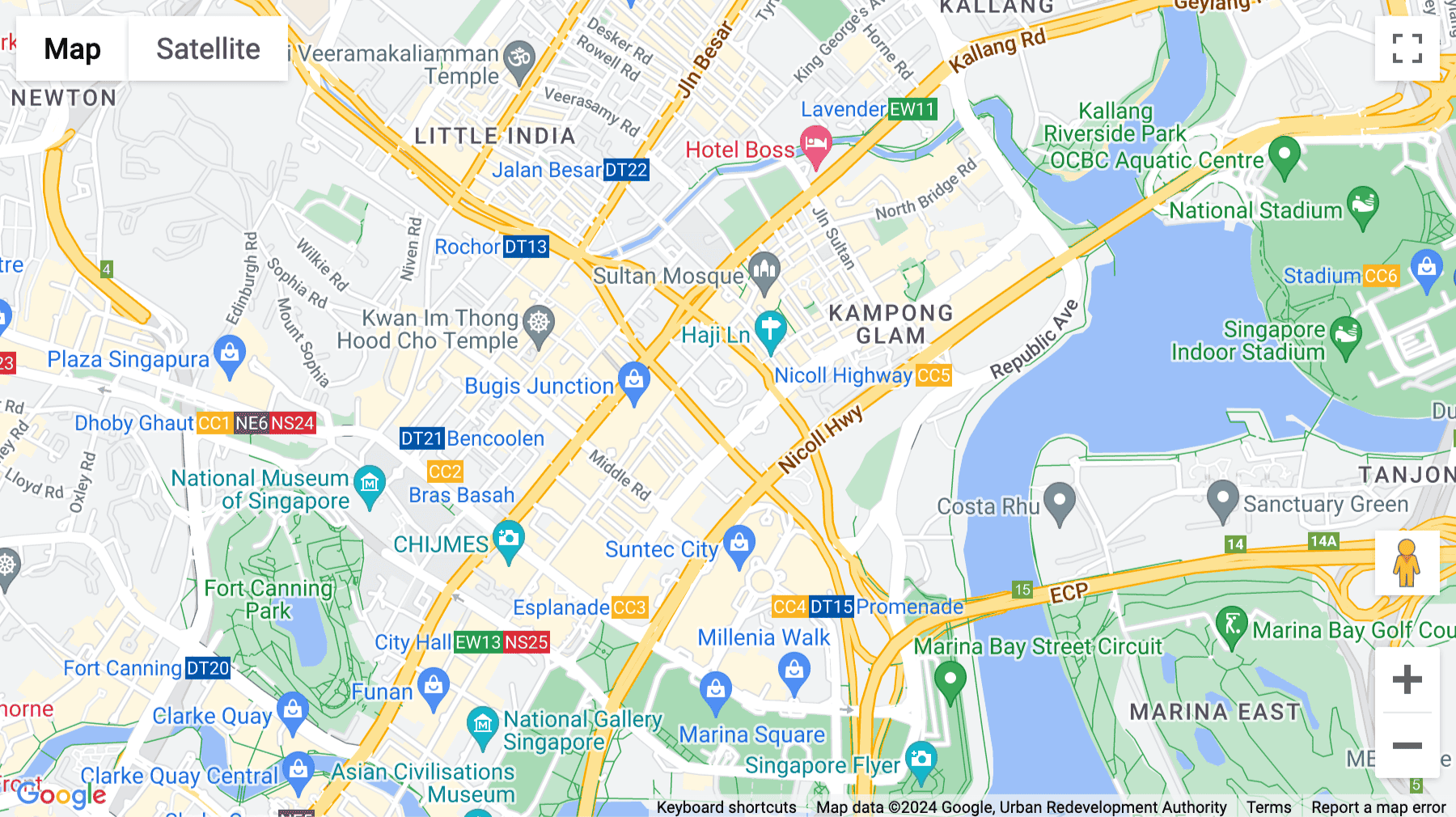 Click for interative map of 3 Fraser Street, Duo Tower No.05-21, Singapore, Singapore