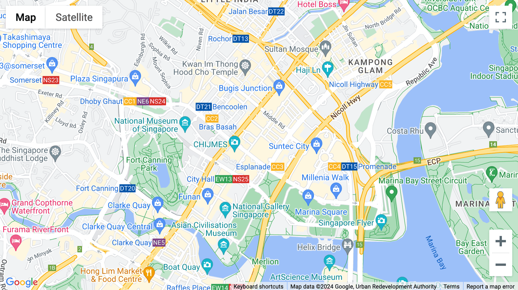 Click for interative map of 328 North Bridge Road, Level 2, Raffles Hotel Arcade, Singapore, Singapore