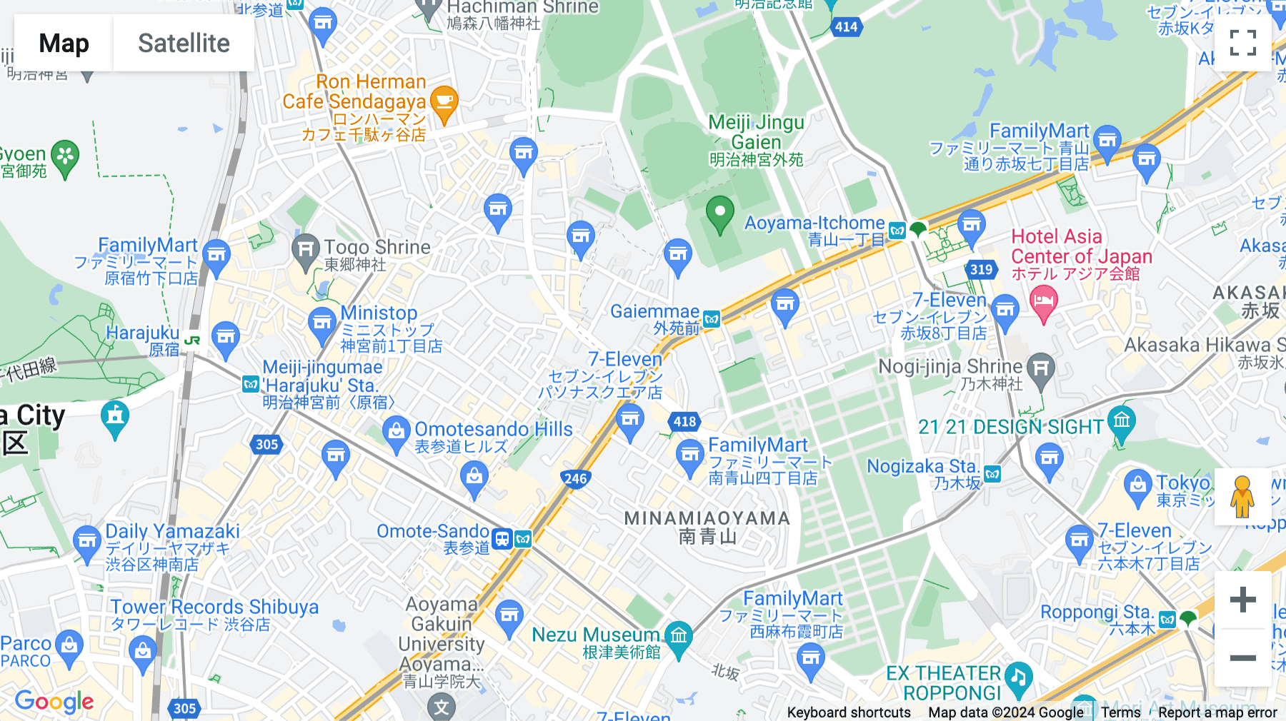 Click for interative map of 2-14-6 Kita Aoyama, Minato-ku, Tokyo, Tokyo