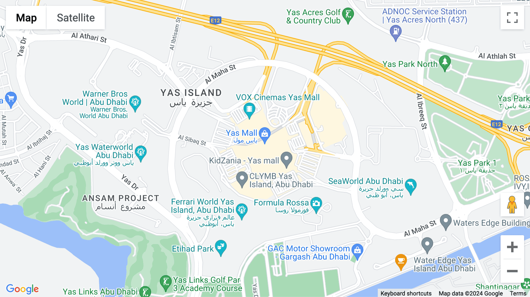 Click for interative map of Level 1, Yas Mall, Abu Dhabi, Abu Dhabi