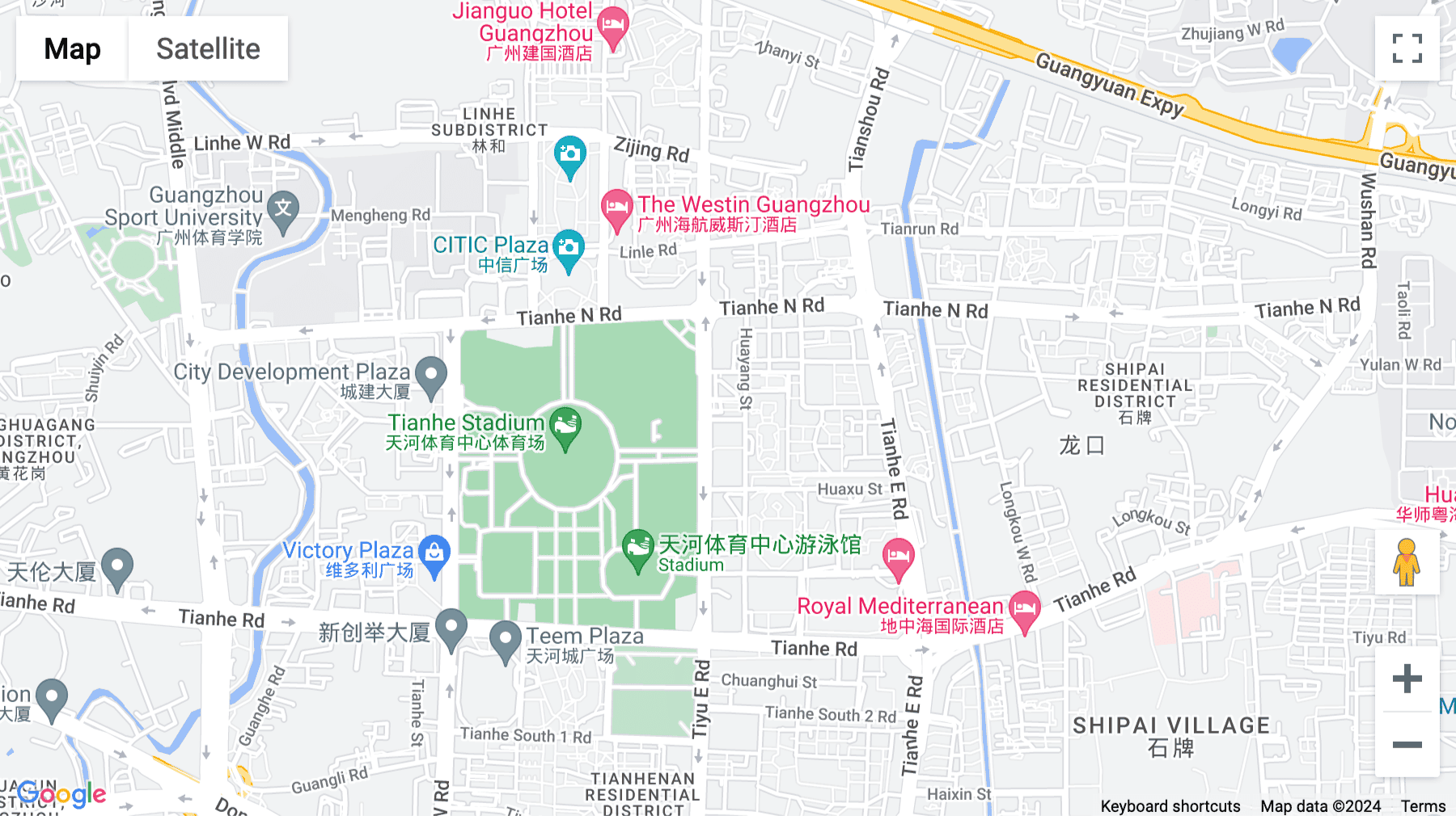 Click for interative map of Unit 1303-1311, 13th Floor, Nanzheng Securities Building, Number 140-148 Tiyu East Road, Guangzhou