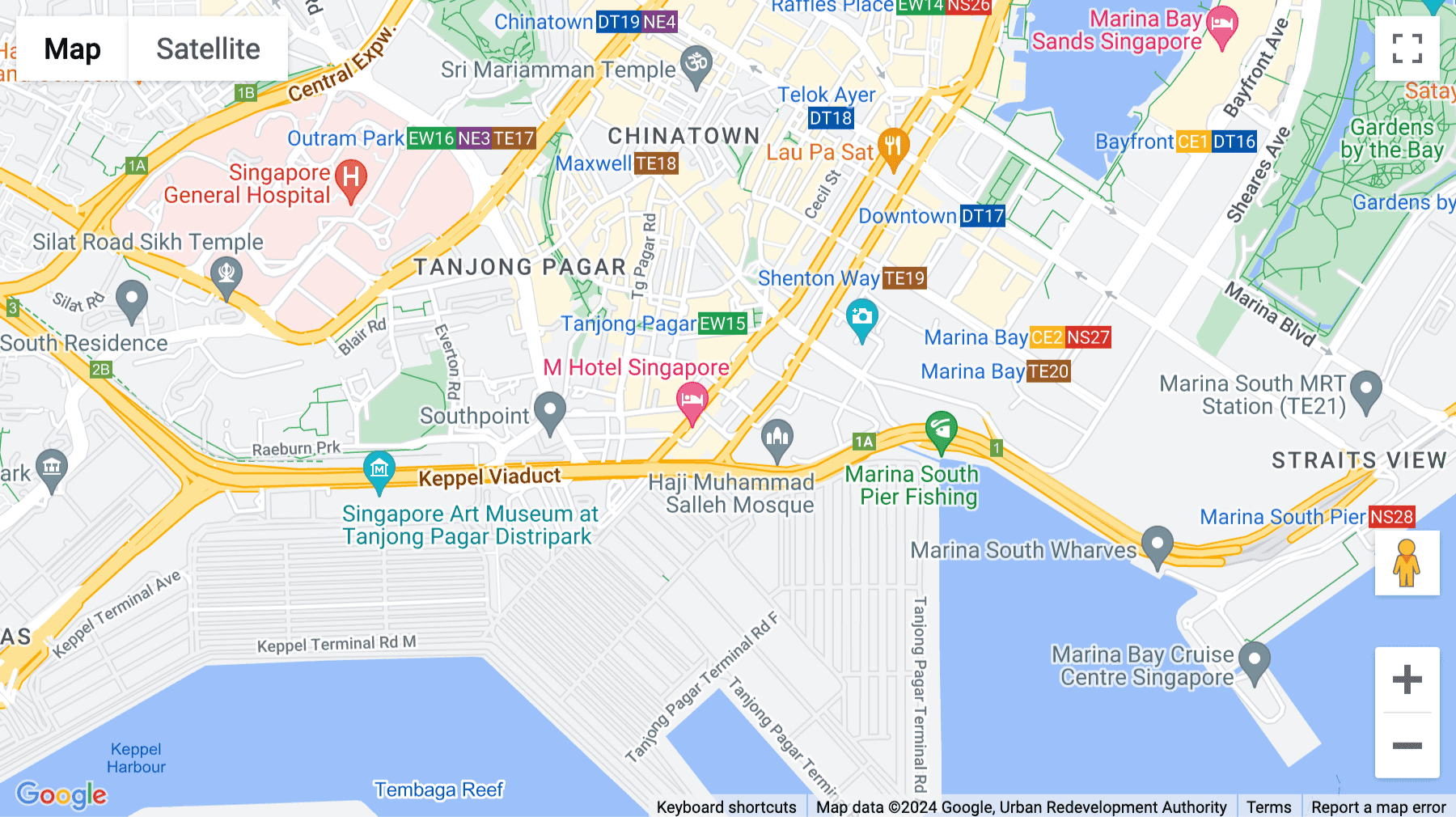 Click for interative map of No.23-01, 79 Anson Road, Singapore