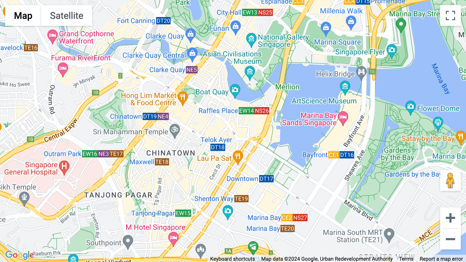 Click for interative map of Samsung Hub, 3 Church Street, Level 29, Singapore