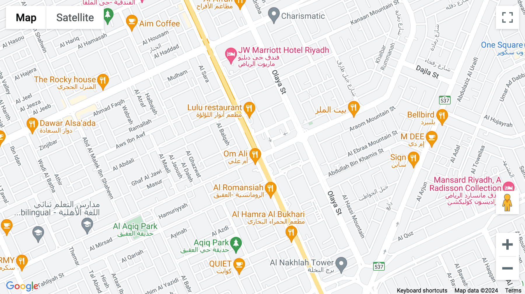 Click for interative map of Hetal Tower, King Fahd Branch Road,1st and 3rd Floor,, Riyadh