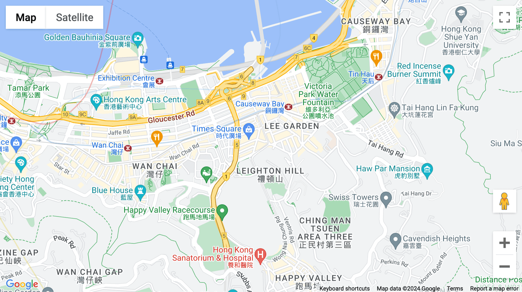 Click for interative map of 77 Leighton Road, Causeway Bay, 20th Floor, Leighton Centre, Hong Kong