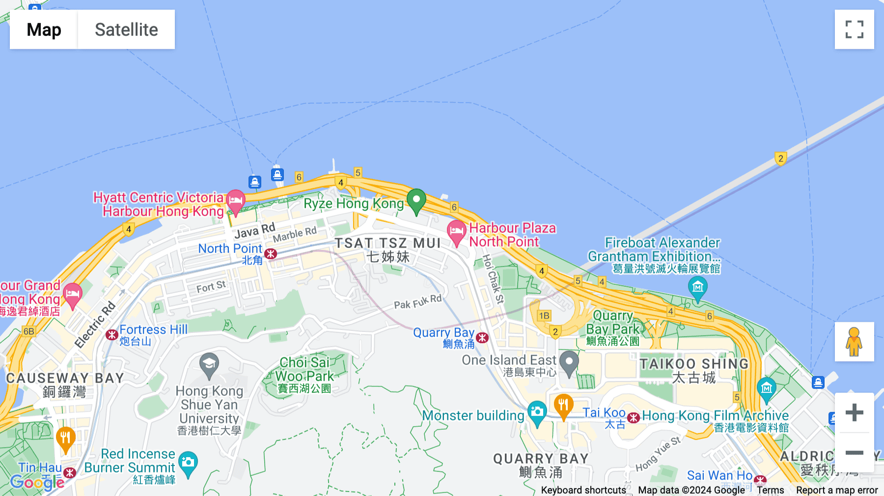 Click for interative map of K11 Atelier, 728 King's Road, 5th Floor, Quarry Bay, Hong Kong Island, Hong Kong