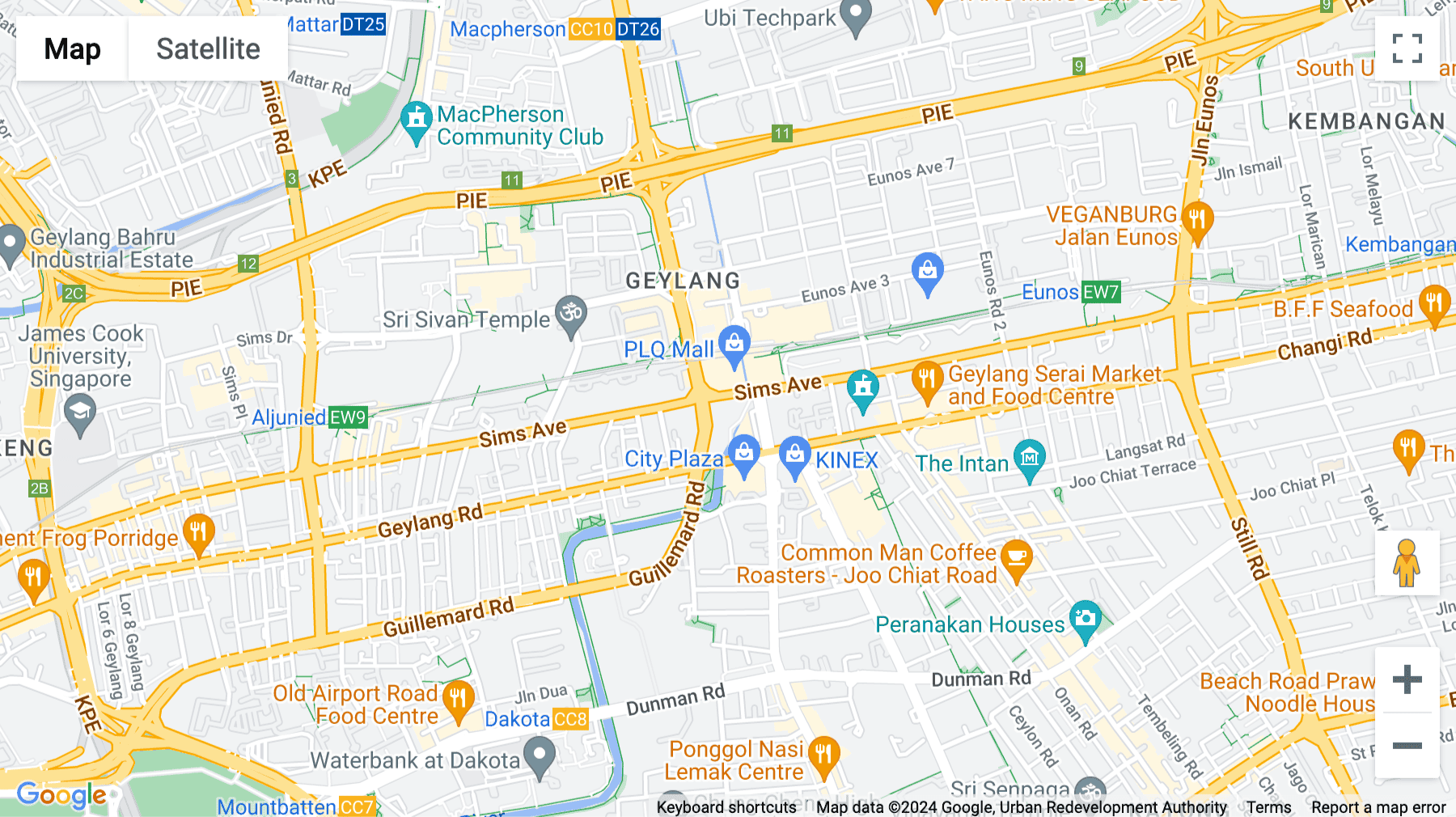 Click for interative map of Paya Lebar Quarter 1, Paya Lebar Link, Singapore