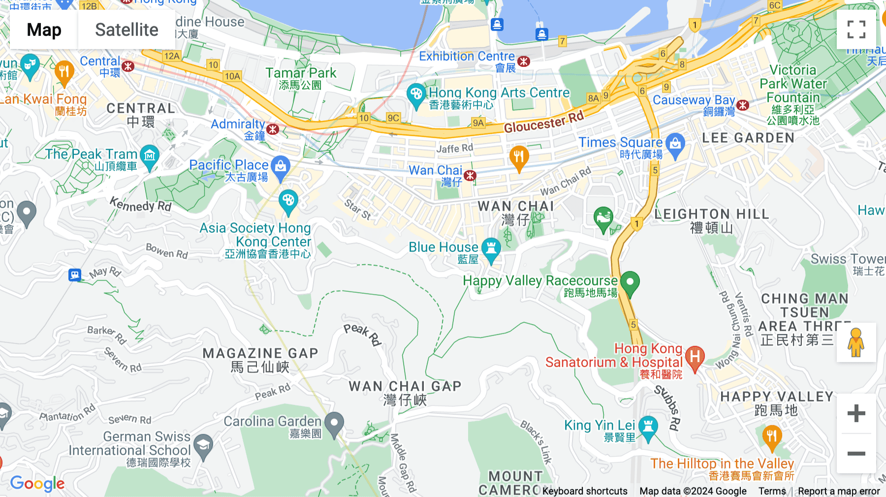 Click for interative map of 183 Queen’s Road East, Hopewell Centre, Hong Kong