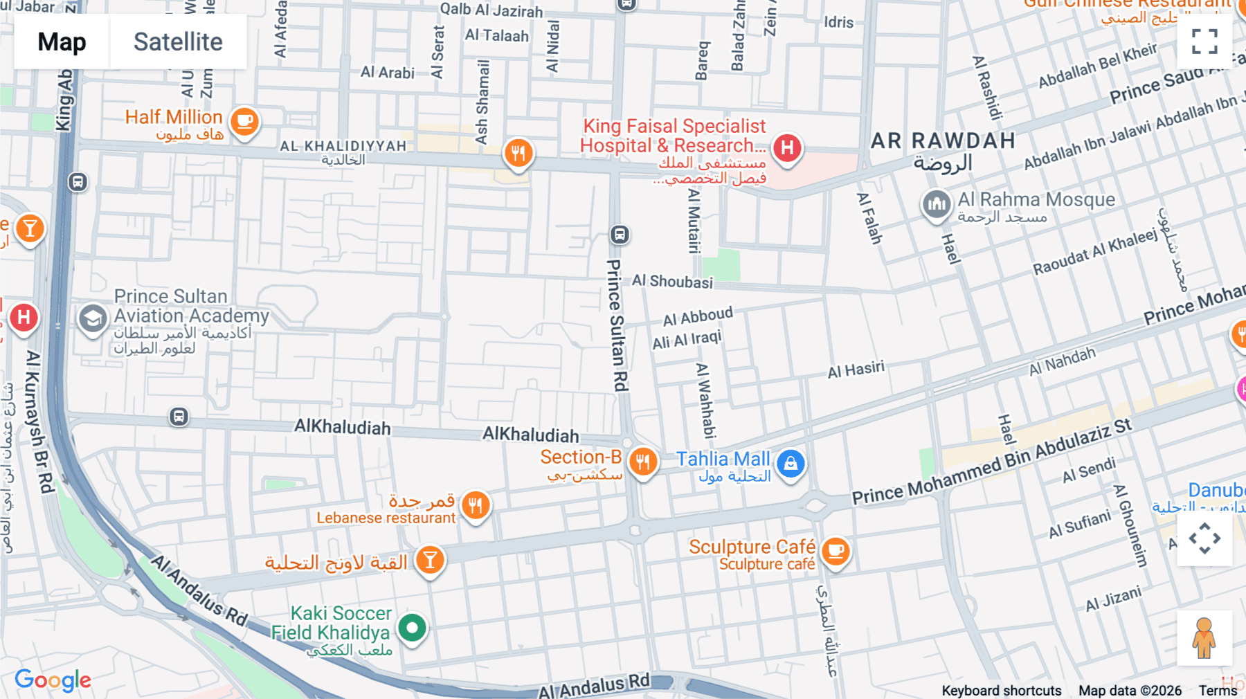 Click for interative map of District Building B, 6th Floor, Ar Rawdah, Prince Sultan Street, Jeddah, Jeddah