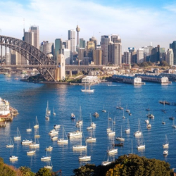 Panorama of Sydney city