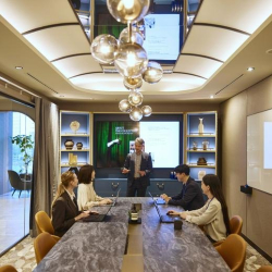 Executive office centres in central Tokyo