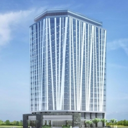 Exterior view of 9F One Griffinstone Building, Commerce Avenue corner Spectrum Midway, Alabang, Muntinlupa City