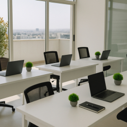 Interior of Suliman Al Nabulsi Street, building 34