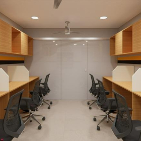 Exterior view of Metro Pillar No-42, Grande Tower, 3rd Floor, Pulinchode Junction, Aluva. Click for details.