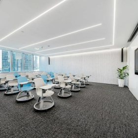 Interior of IEC Vanke Centre, intersection of Fengcheng 9th Road and Weiyang Road, Weiyang District, Xi'an. Click for details.