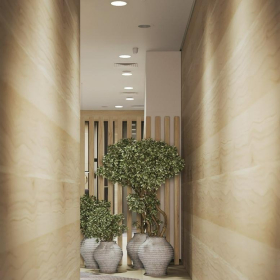 Interior of Saya Tower, Bahrain Financial Harbour. Click for details.