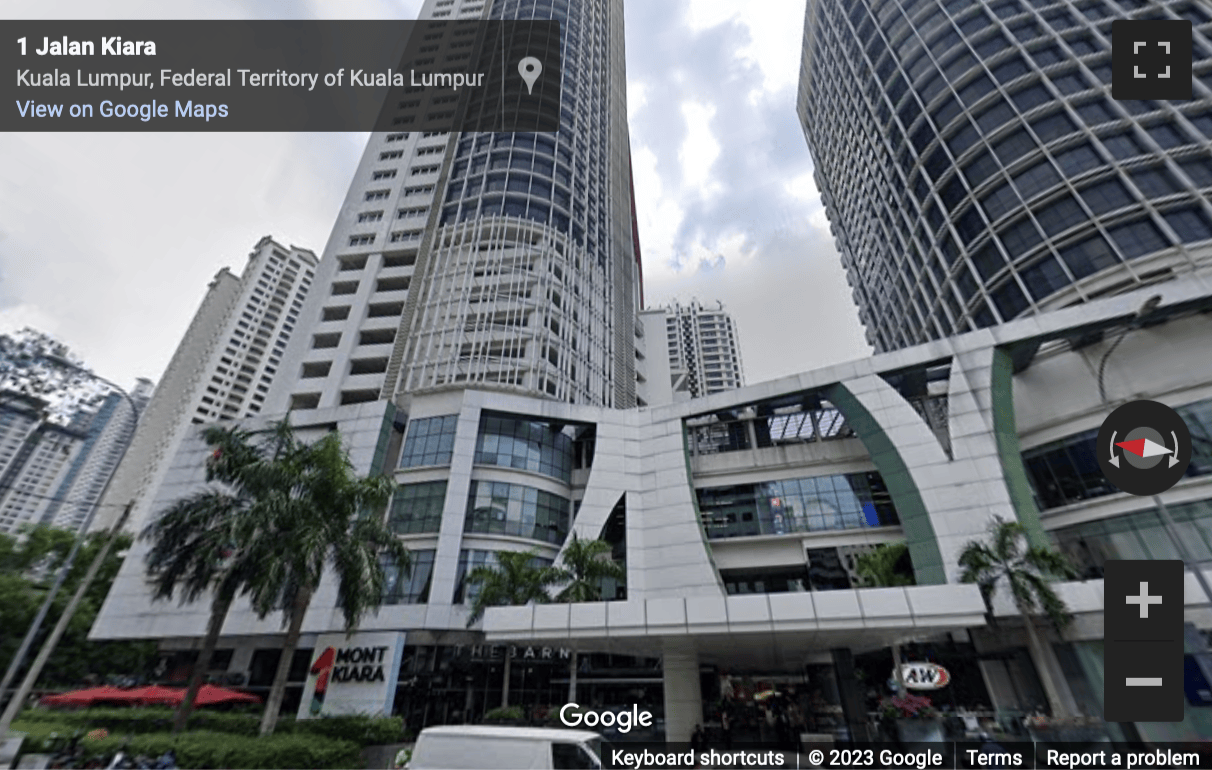 Street View image of One Mont Kiara, One Mont Kiara, 1 Jalan Kiara, Kuala Lumpur