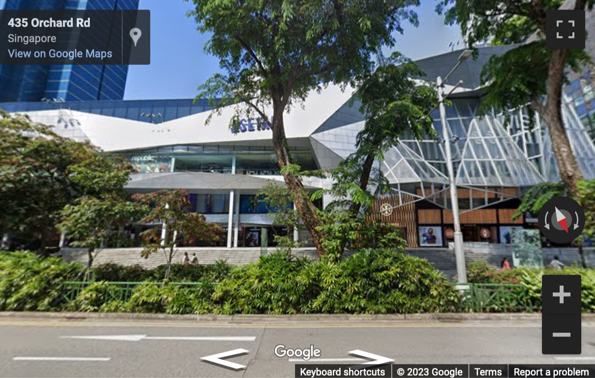 Street View image of Wisma Atria, 435 Orchard Road, Orchard, Singapore