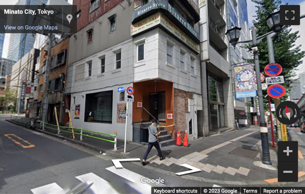 Street View image of The Roppongi-Mikawadai Building, 4-8-7 Roppongi, Tokyo, Japan