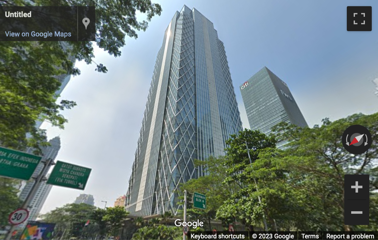 Street View image of Equity Tower, Jl Jend. Sudirman Kav 52-53, Jakarta