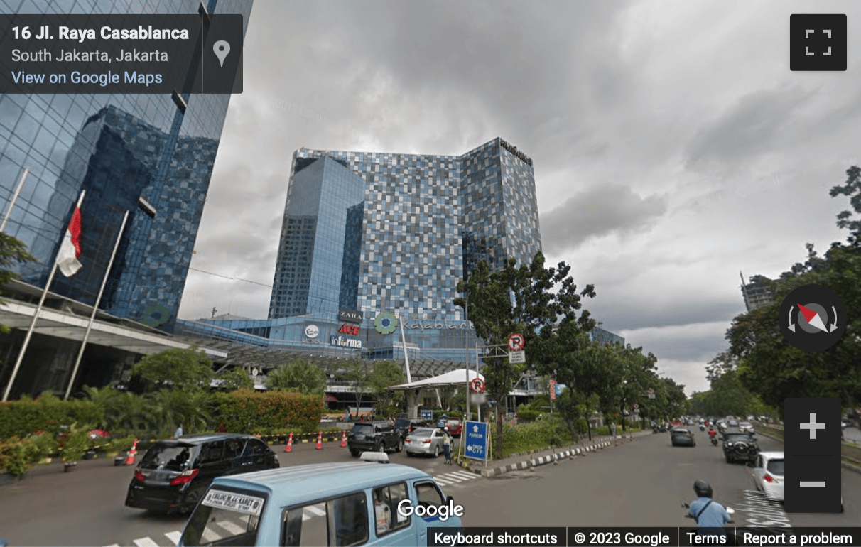 Street View image of The Prudential Center, Kota Kasablanka, Jl. Casablanca Raya Kav 88, Jakarta