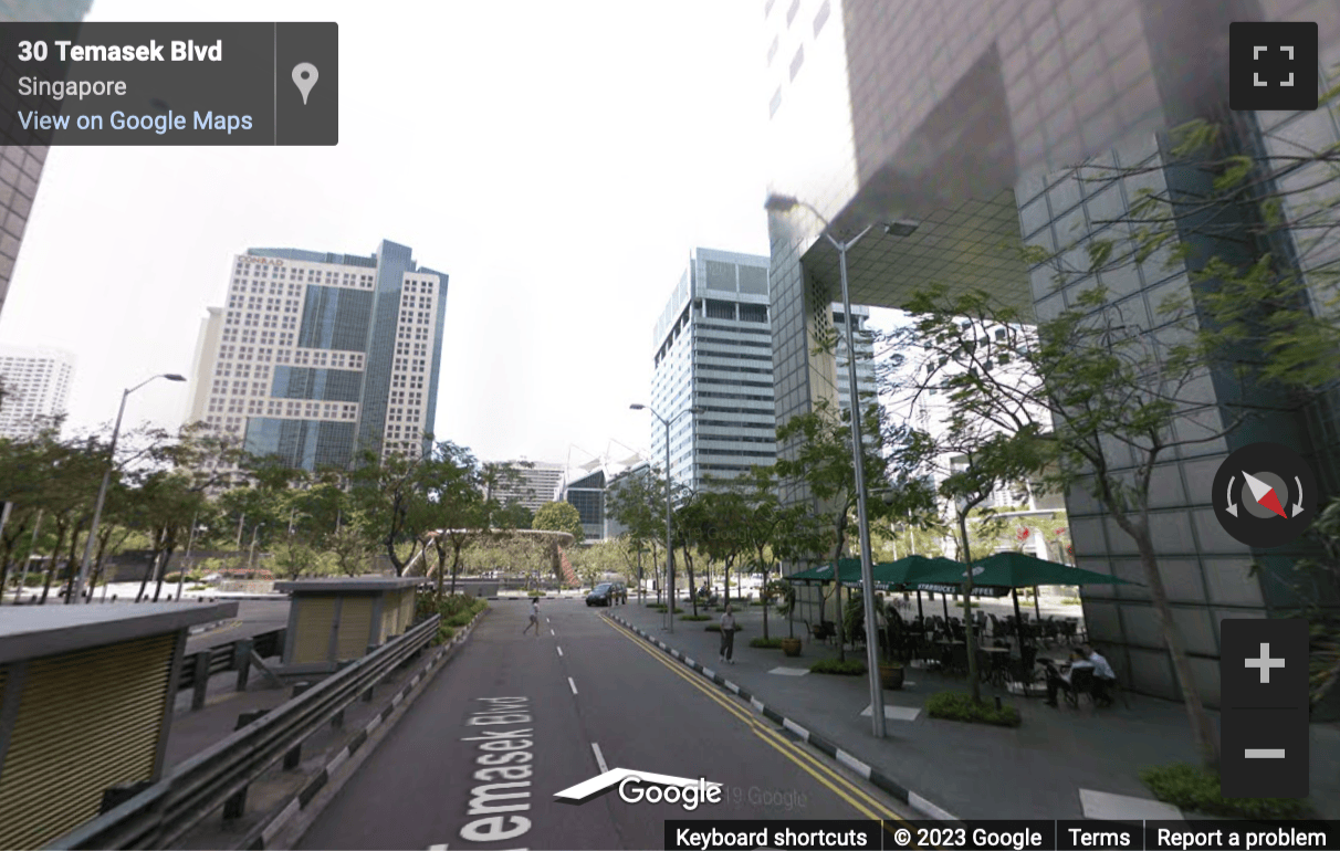 Street View image of 9 Temasek Boulevard, 15-03 Suntec Tower 2