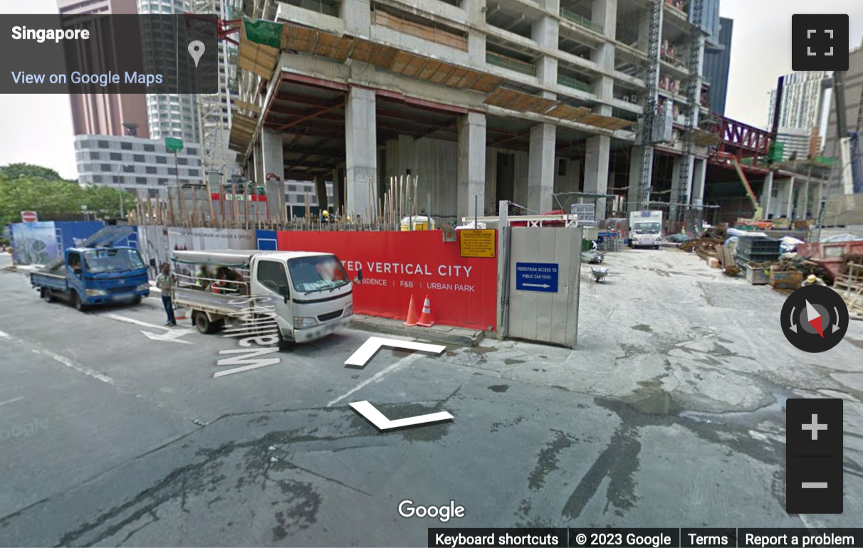 Street View image of 1 Wallich Street, No. 14-01 Guoco Tower, Singapore