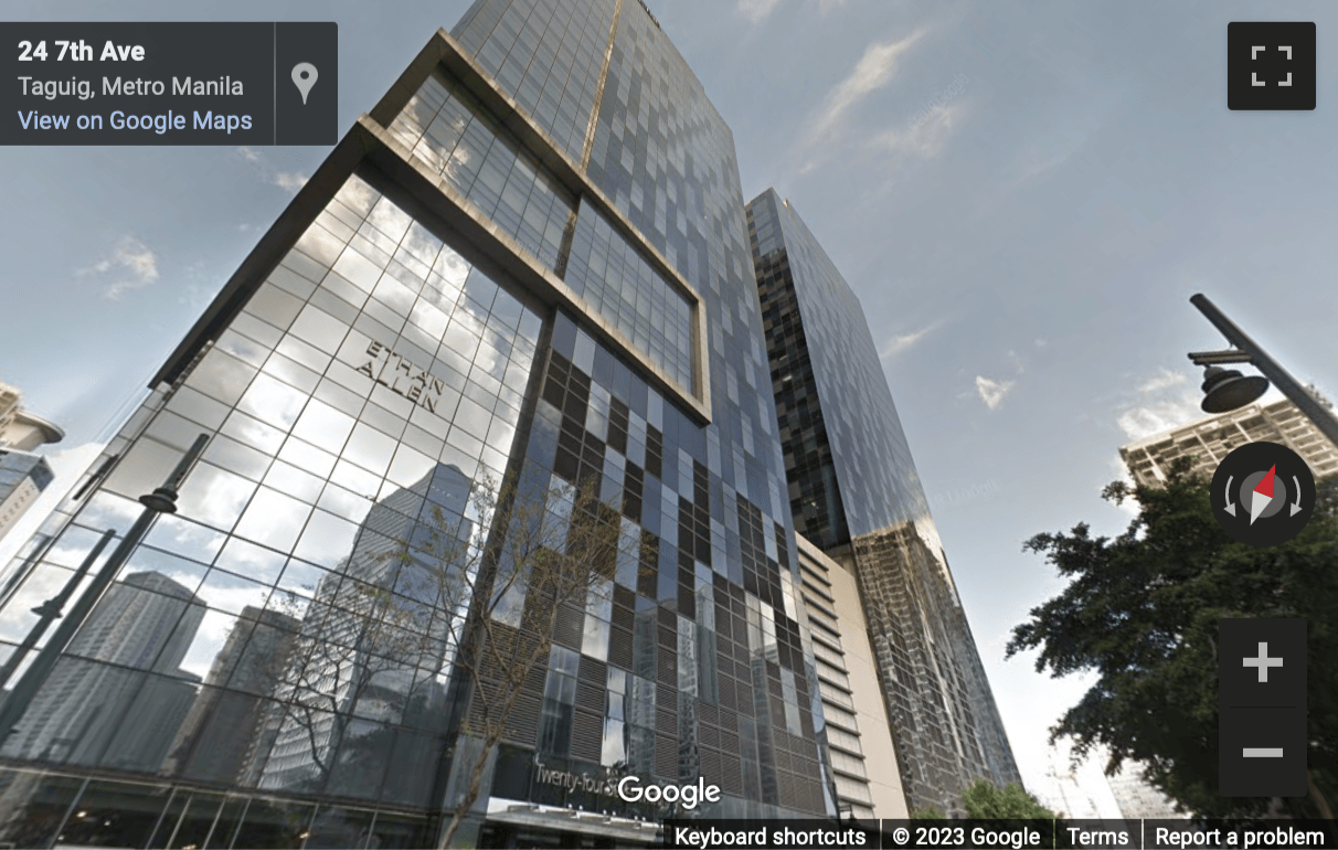 Street View image of 26th Floor, Twenty Four Seven McKinley, 24th Street corner 7th Avenue, Bonifacio Global City, Tagui
