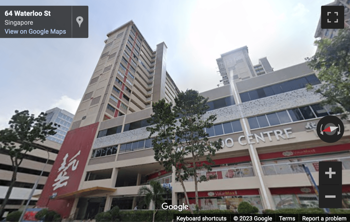Street View image of 03-32 Waterloo Centre, 261 Waterloo Street, 02-24, Singapore