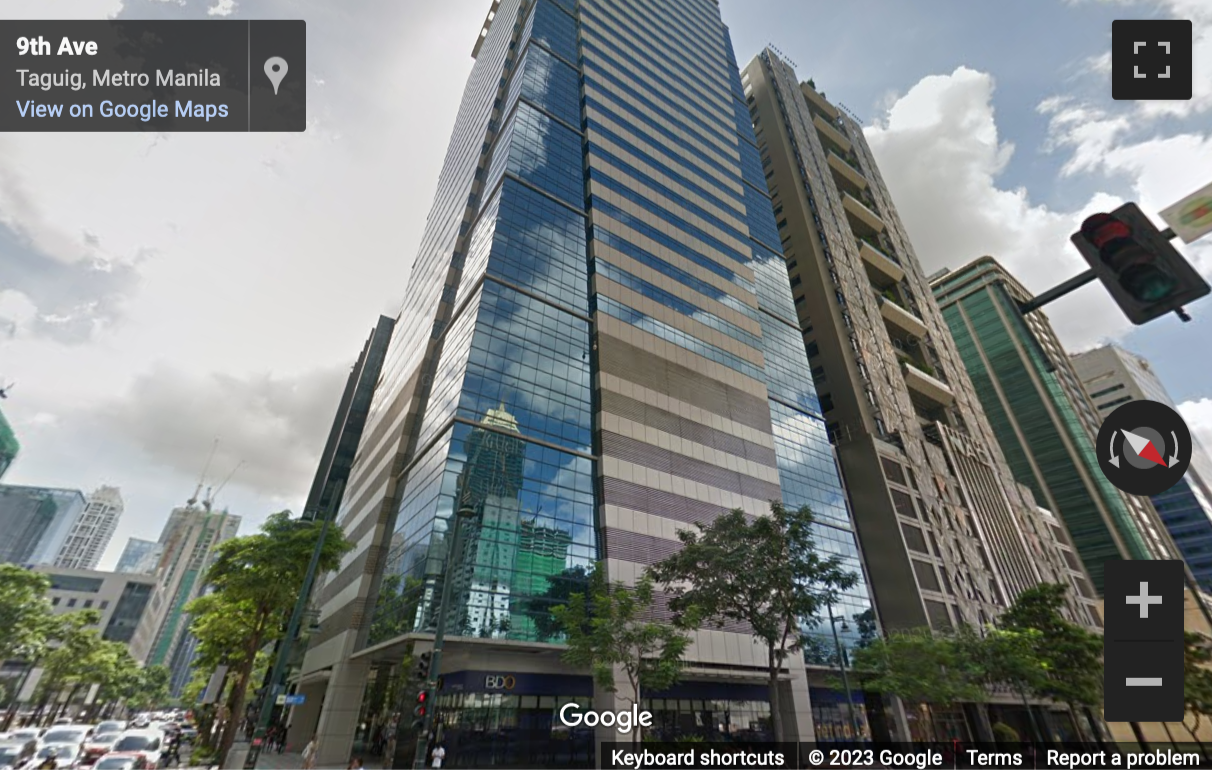 Street View image of 15th Floor, Eco Tower, 32nd Street, 9th Avenue, Taguig
