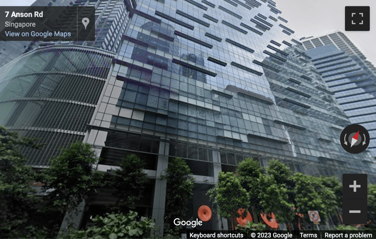 Street View image of 60 Anson Road, Singapore