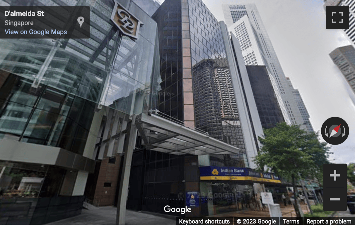 Street View image of Republic Plaza Tower One, 9 Raffles Place, Singapore