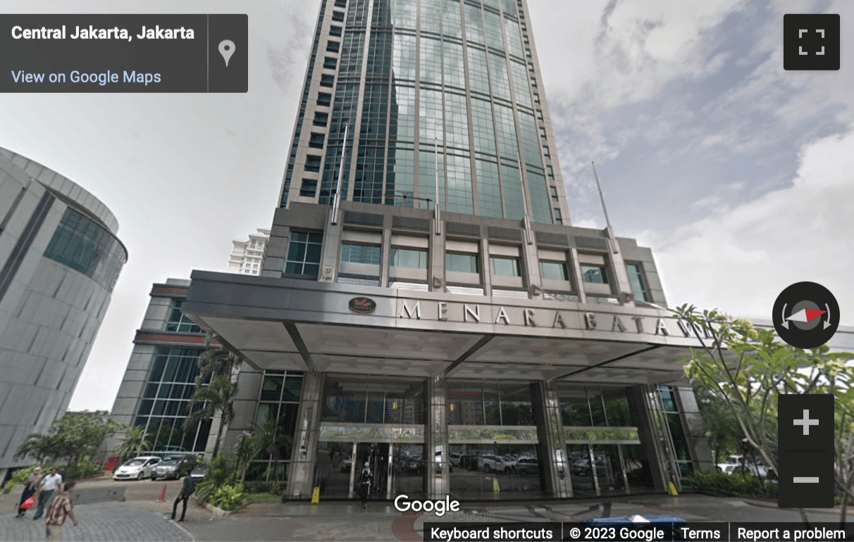 Street View image of Jl. KH Mas Mansyur Kav. 126, The City Center, Batavia, Jakarta