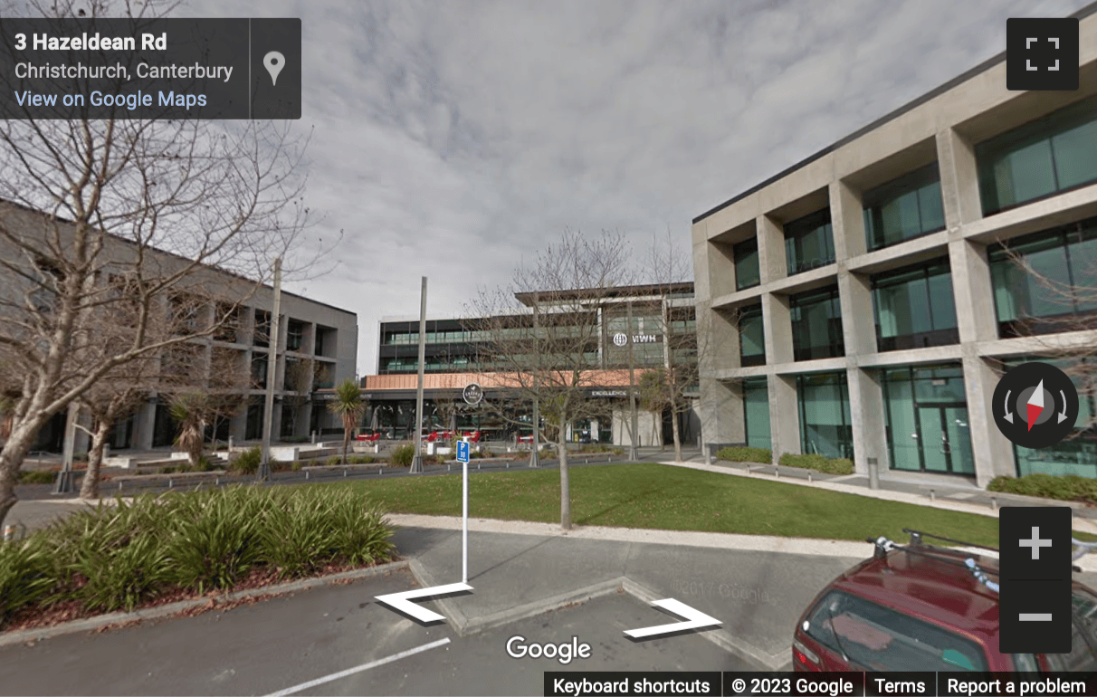 Street View image of 6 Hazeldean Road, Hazeldean Business Park, Christchurch (New Zealand), Canterbury