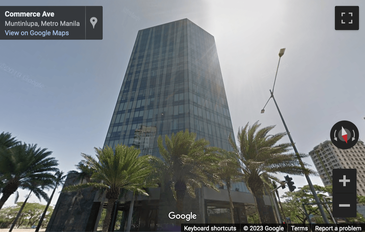 Street View image of One Griffinstone Building, Commerce Avenue corner Spectrum Midway, Alabang, Muntinlupa City
